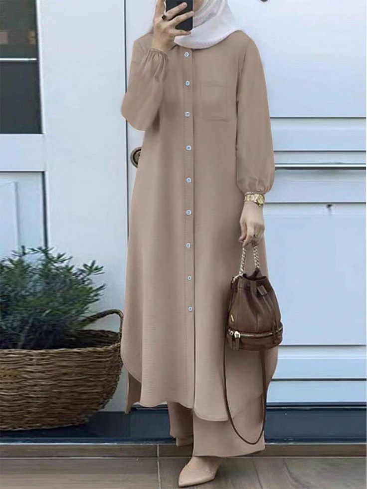Ensemble chemise longue